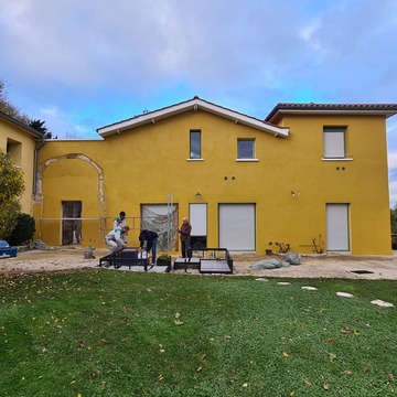 Rénovation de façade - Concepte'Bat - Bourgoin-Jallieu