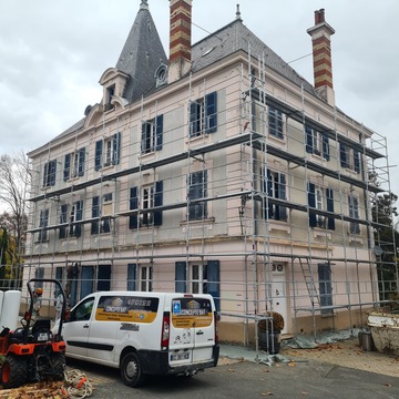 Rénovation de façade - Concepte'Bat - Champagne-au-Mont-d'Or